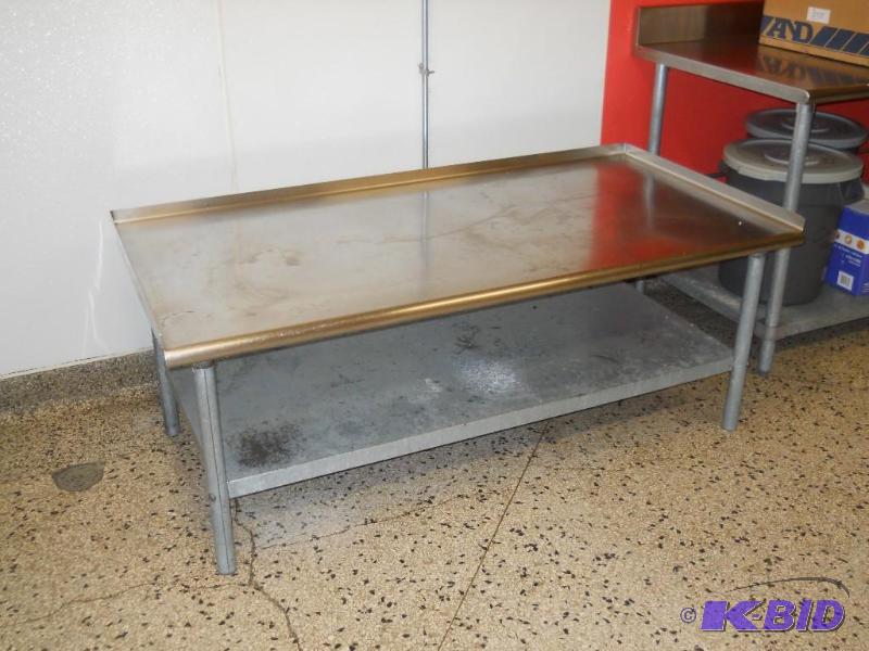 Eagle Brand NSF Stainless Steel Table With Undershelf