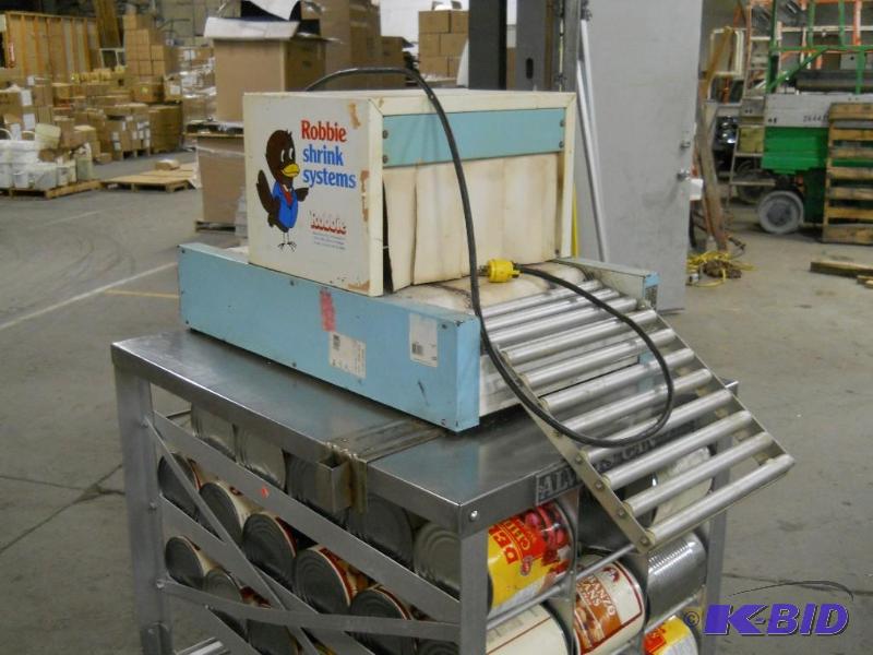 Robbie HD Shrink Tunnel. Used to Shrink Wrap Food. NO RESERVE