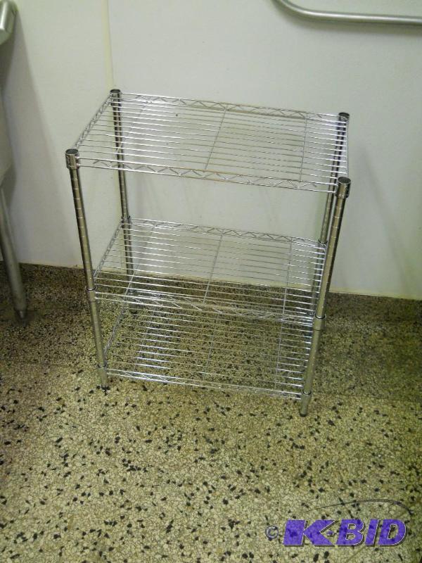 NSF Chrome Wire Shelving 30 T x 2 W x 14 Deep.