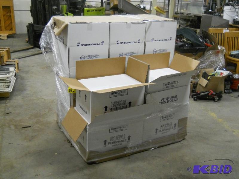 16 Thermo-Chill Insulated Shipping Boxes. NEW