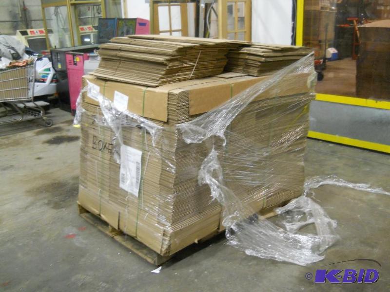 Pallet of 500 Shipping Boxes NEW