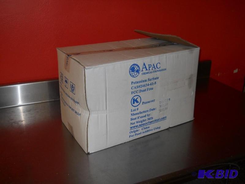 Approx. 25 Lbs of Potassium Sorbate. Food Grade. Expires 7216.