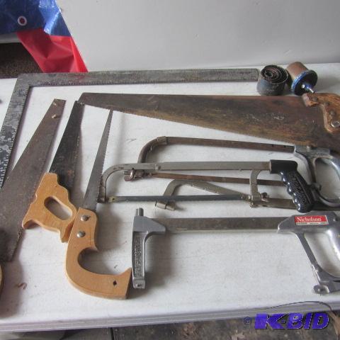 lot 114 image: Wood & Drywall Tools