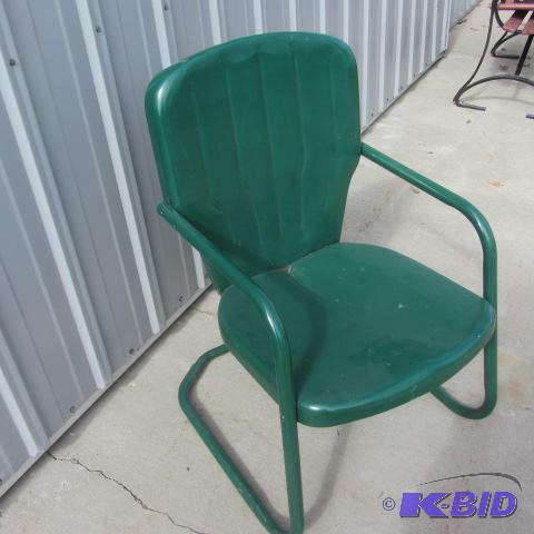 lot 13 image: Vintage Spring Chair