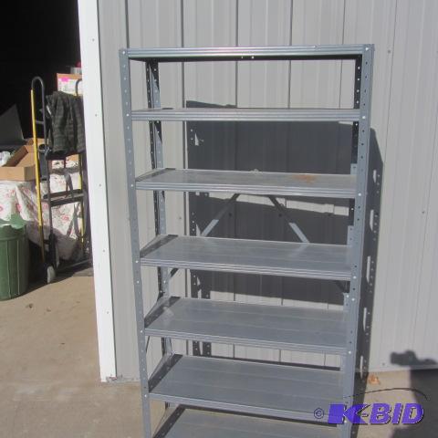 lot 136 image: Metal Shelf