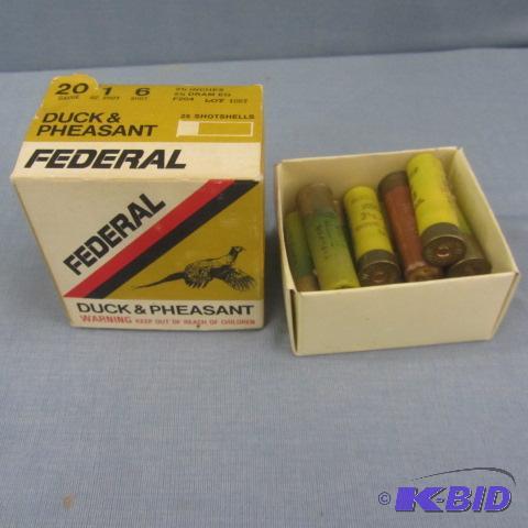 lot 141 image: Shot Gun 20ga Shells