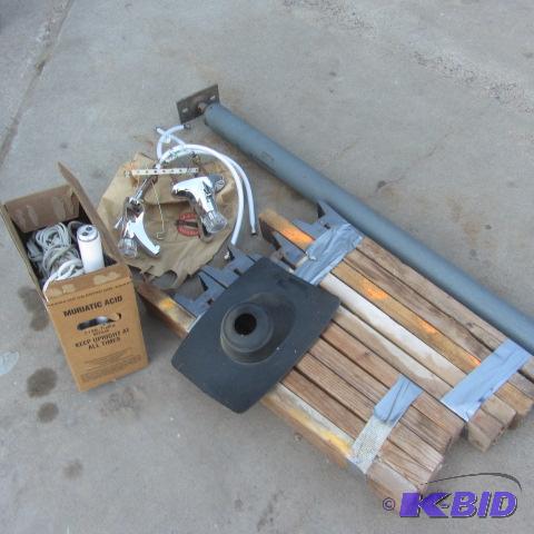 lot 146 image: Basement Column, New Faucets