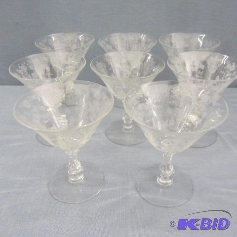 lot 153 image: Cherokee Rose Fancy Glass