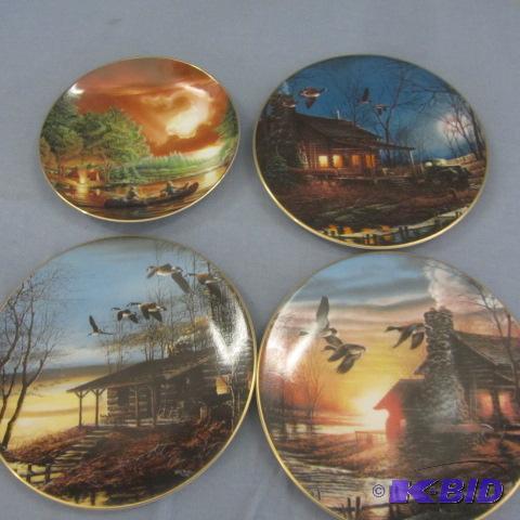 lot 161 image: Terry Redlin Plates