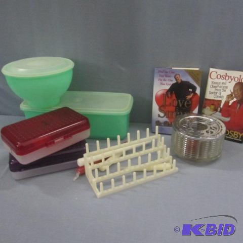 lot 181 image: Tupperware, Canning Jars