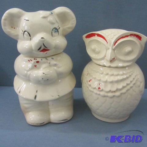lot 28 image: Vintage Cookie Jars