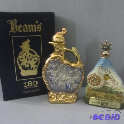 lot 30 image: Beam Liquor Decanters