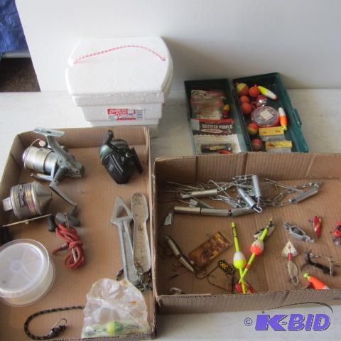 lot 60 image: Fishing Reels, Tackle