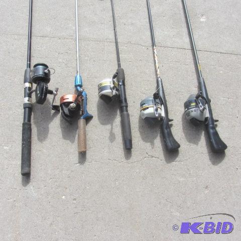 lot 62 image: Fishing Rods & Reels