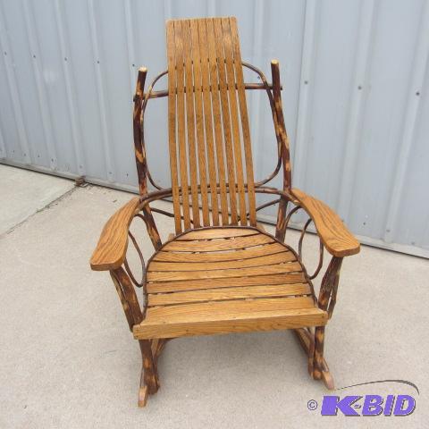 lot 8 image: Amish Made Rocker