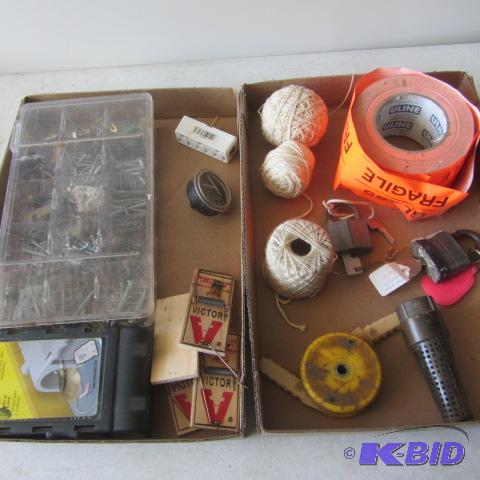 lot 98 image: Locks, Screws, Bolts