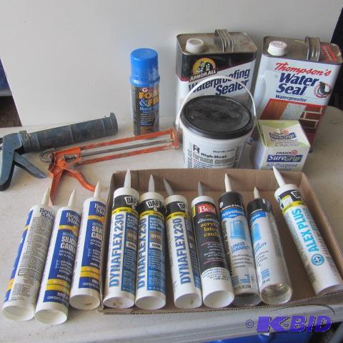 lot 99 image: Water Sealer, Foam