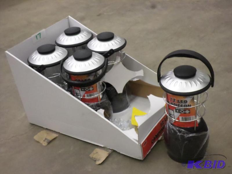 (5) 12-LED Camp Lanterns...