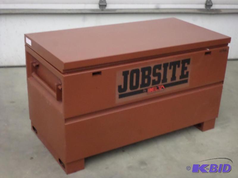 Delta Jobsite 637990 Industrial Steel Job Box...