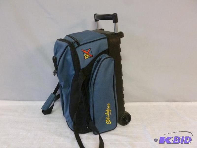 lot 34 image: KR - X Eliminator roller wheel bowling ball b...