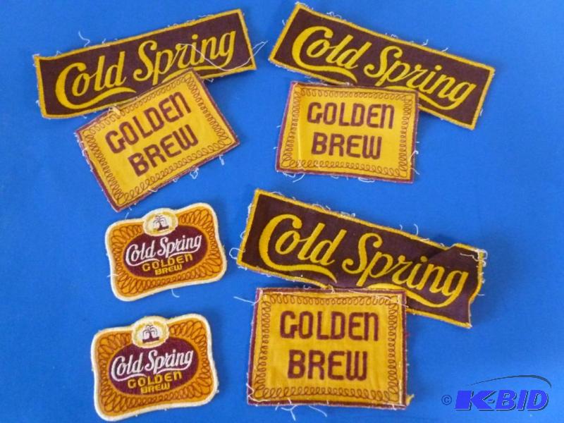 lot 46 image: Lot of four vintage Cold Spring Brewing Co. r...