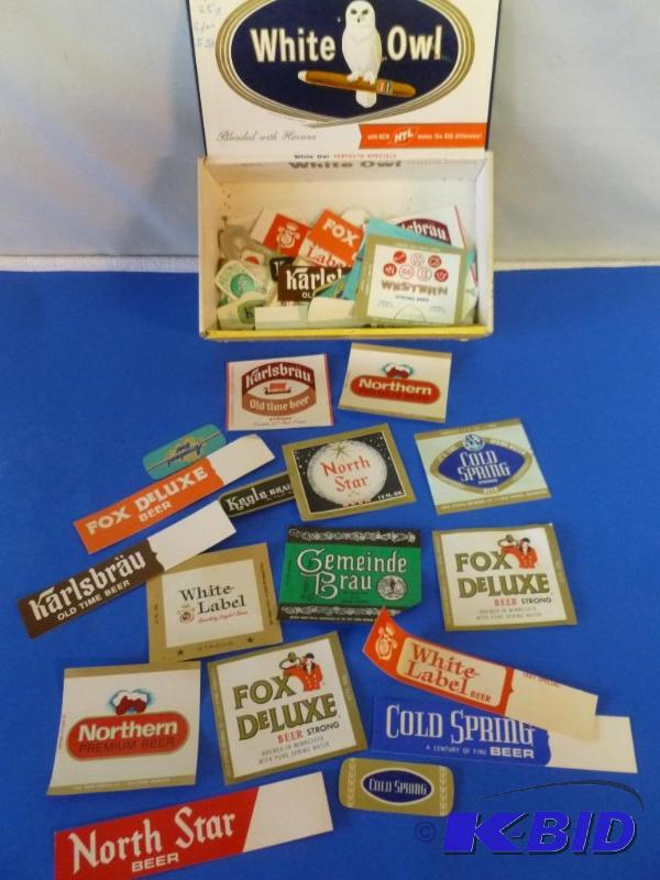 lot 48 image: Large lot of vintage Cold Spring Brewing Co. ...