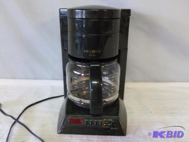 lot 68 image: Mr. Coffee 10 cup automatic coffee maker.&nbs...