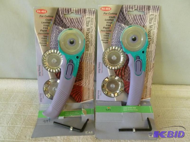 lot 95 image: Lot of two Ultra Wheel Cutters for cutting cl...
