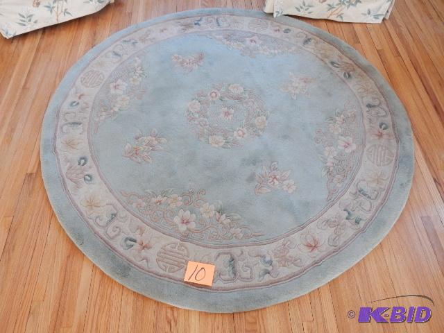 Round Wool Rug