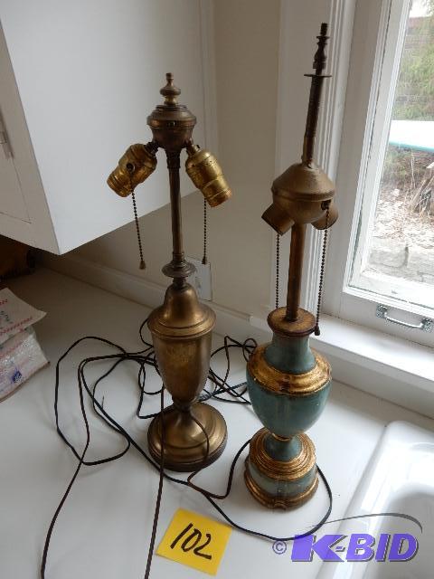 2 Antique Lamps..