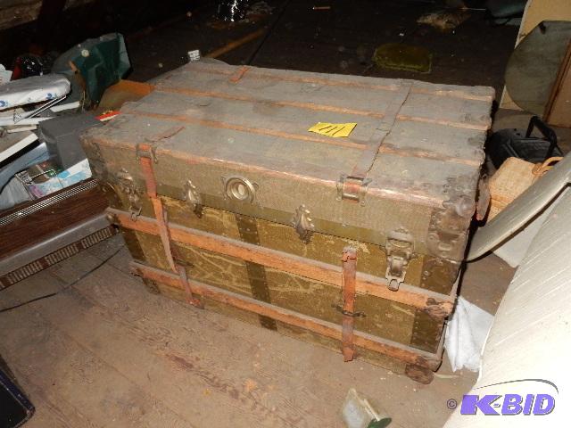 Antique Steamer Trunk