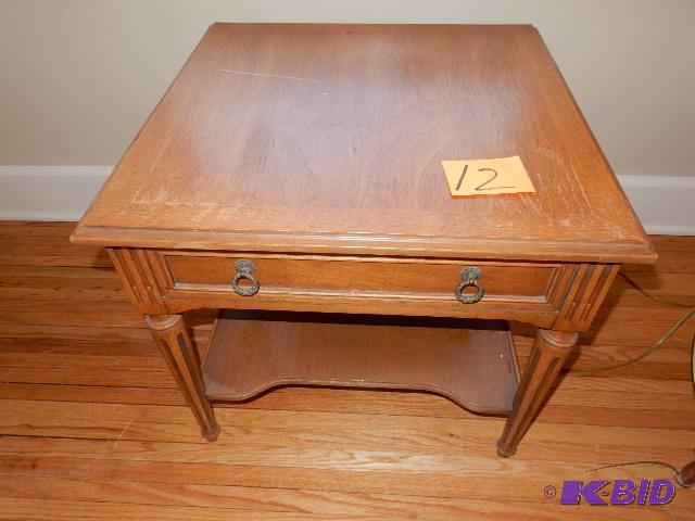 End Table, Walnut