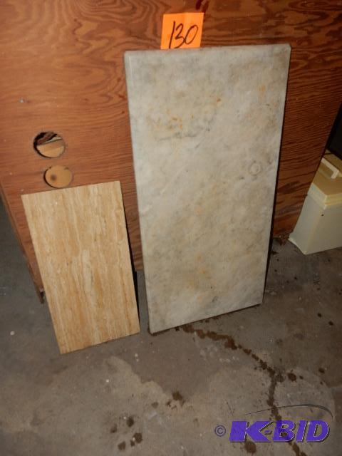 2 pieces of Marble