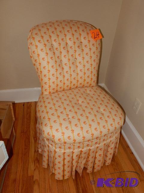 Orange and yellow Chair