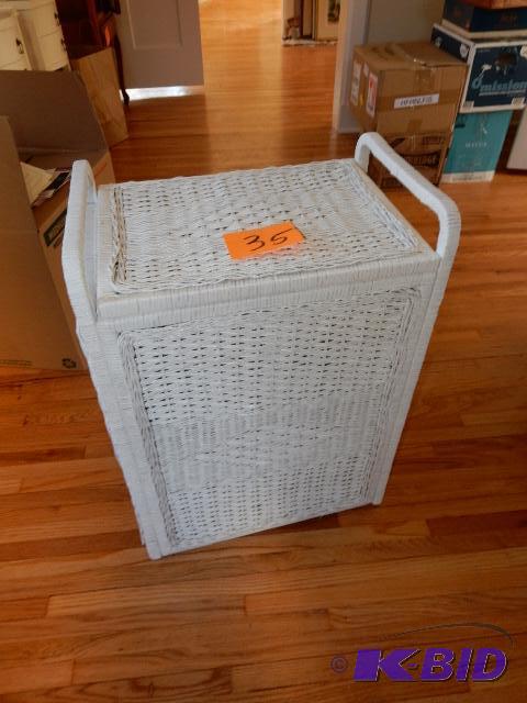 Wicker Laundry Basket