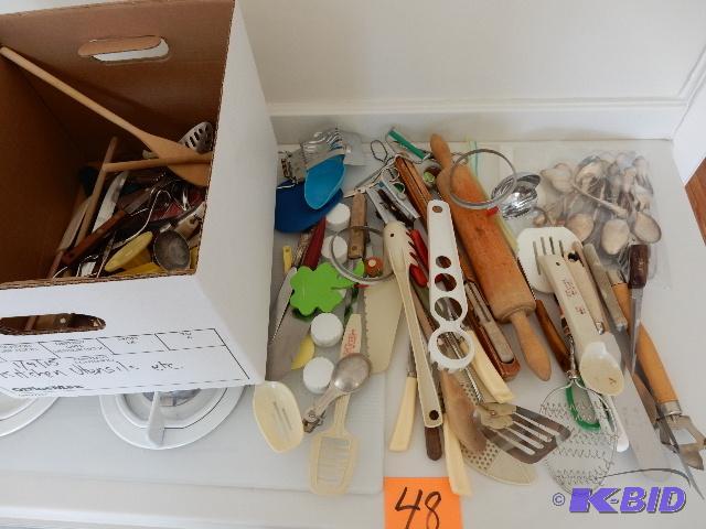Misc. Kitchen utensils..