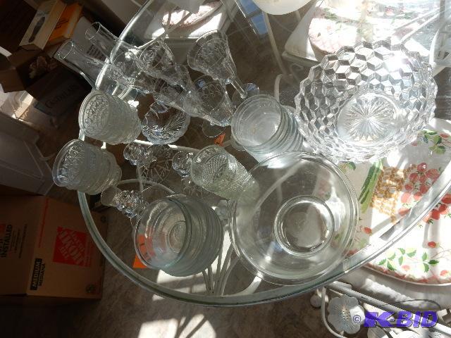 Misc. Glassware as pictured
