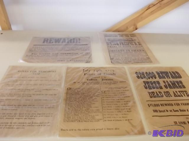 Collectable &quotReward&quot Posters...