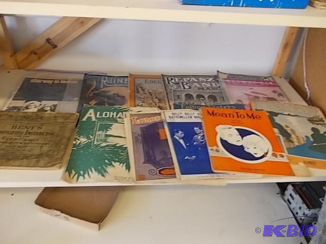 Lot Of Old Sheet Music...