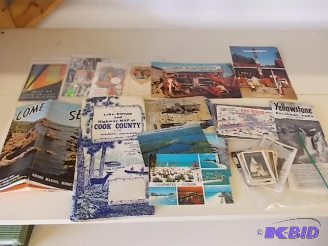 Collection Of Vintage Picture Post Cards, Sou...
