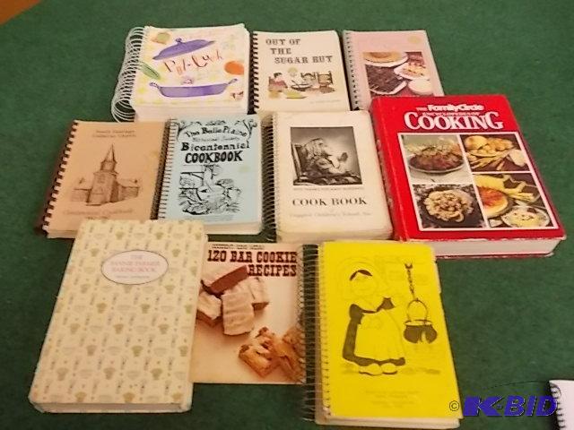 Lot Of Old Cook Books...