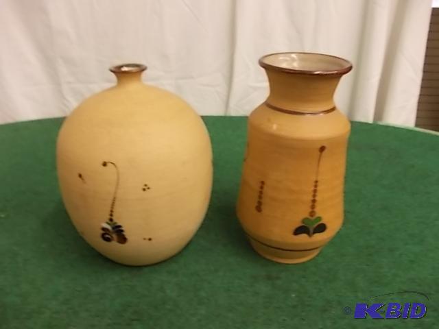 2-Mexico Pottery Vases...