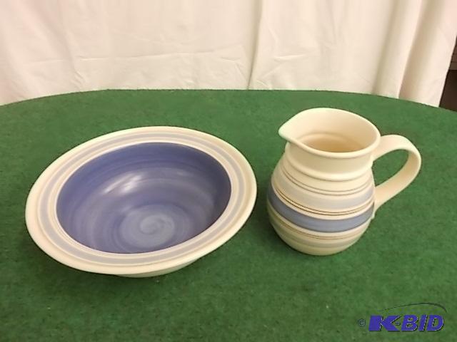 Pfaltzgraff Bowl &amp Pitcher...