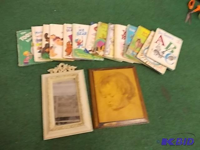 Dr, Seuss Books, Mirror, Child Picture...
