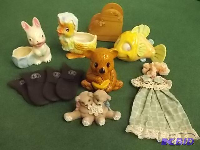 Fish Bank, Dog Boots, Duck &amp Rabbit Plant...