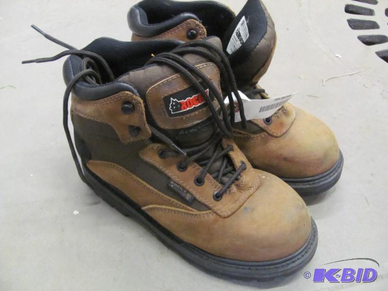 ROCKY 6&quot Core WATERPROOF Work Boots. Siz...