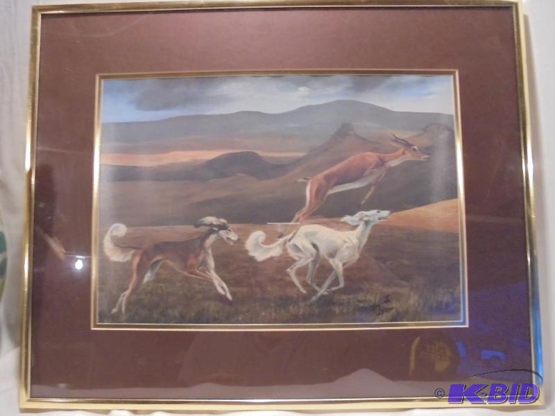 lot 103 image: 17 inch hand signed and numbered print in ver...