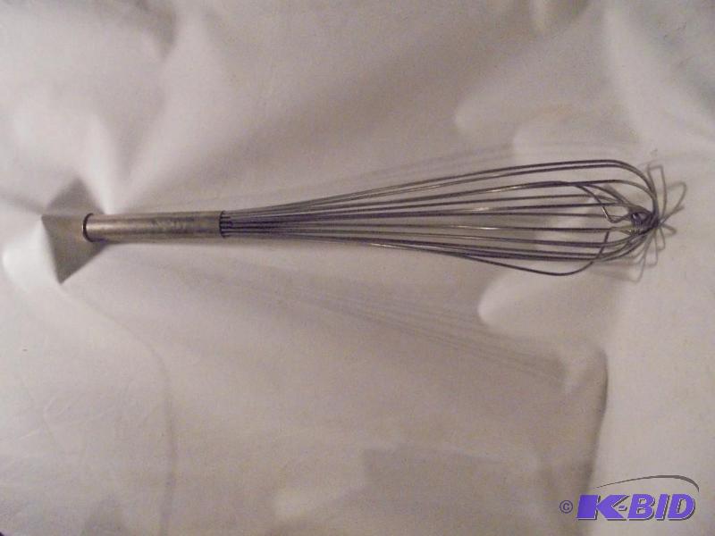 lot 109 image: Large vintage Hodges stainless rug beater....