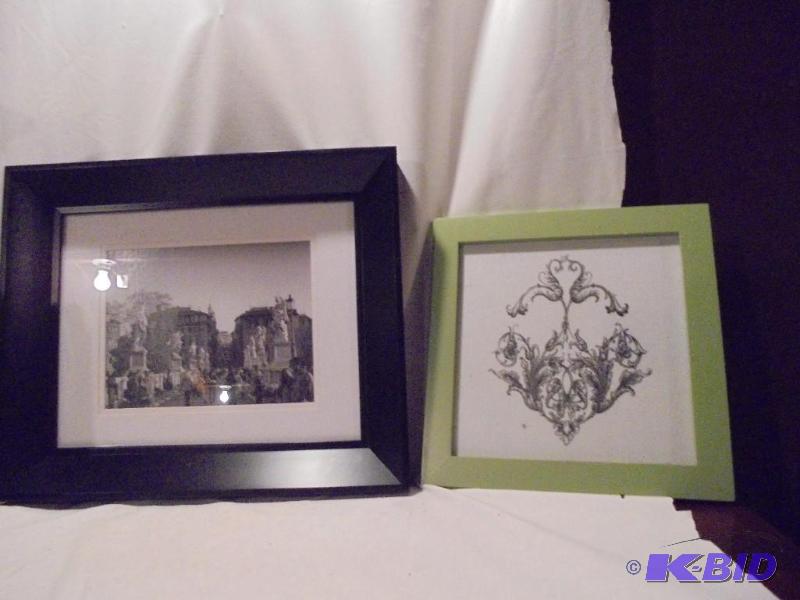 lot 123 image: Pair of decorative prints....