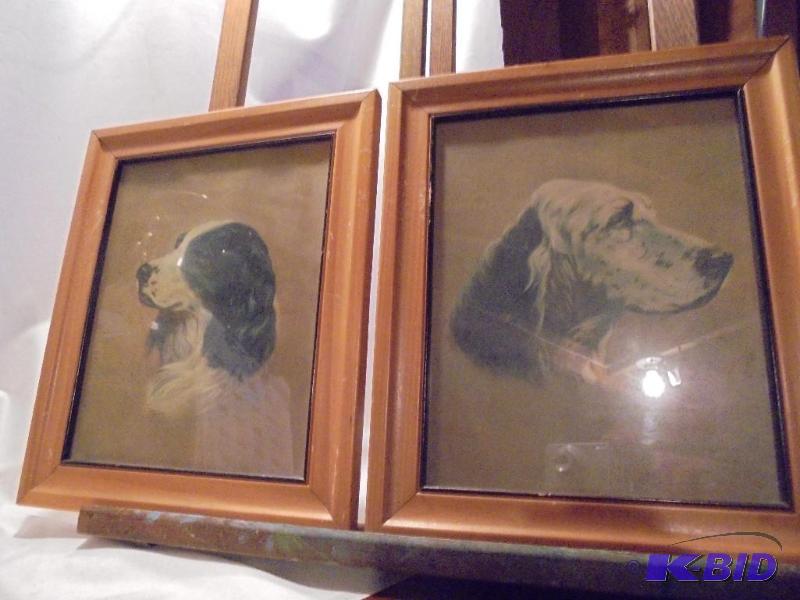 lot 89 image: Pair of 1940s Alpnarly Lyster&nbspframed pr...